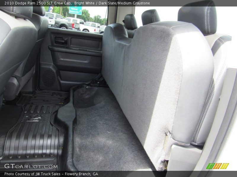 Rear Seat of 2010 Ram 2500 SLT Crew Cab
