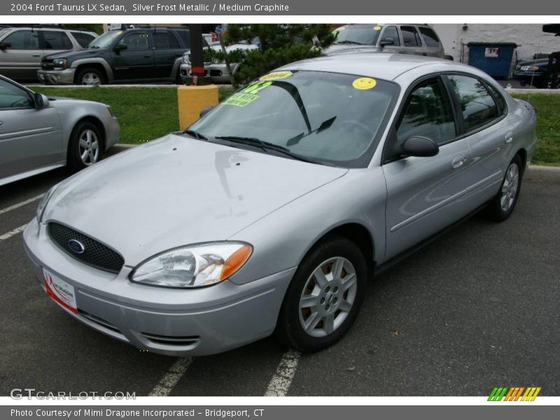 Silver Frost Metallic / Medium Graphite 2004 Ford Taurus LX Sedan