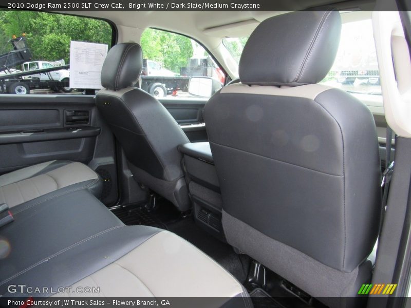 Bright White / Dark Slate/Medium Graystone 2010 Dodge Ram 2500 SLT Crew Cab