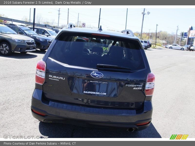 Dark Gray Metallic / Gray 2016 Subaru Forester 2.5i Limited