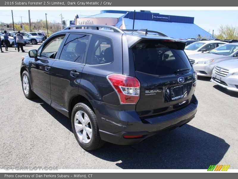 Dark Gray Metallic / Gray 2016 Subaru Forester 2.5i Limited