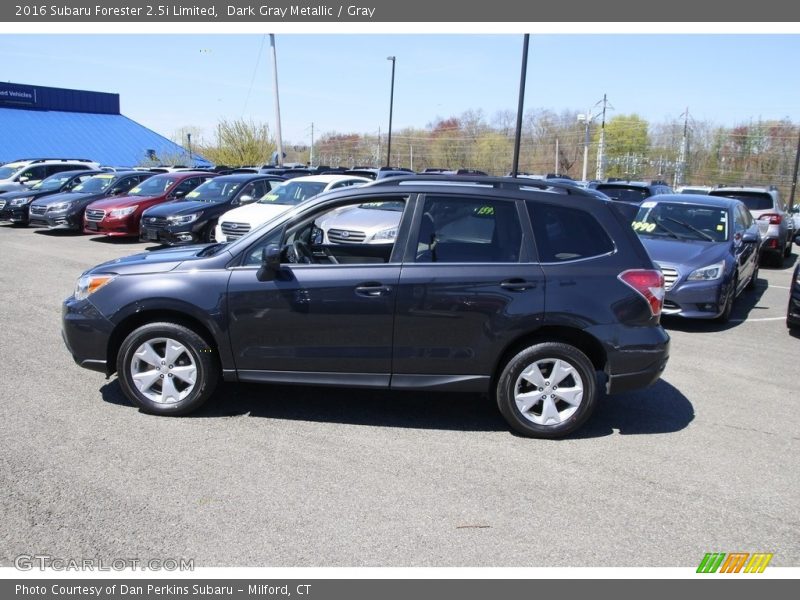 Dark Gray Metallic / Gray 2016 Subaru Forester 2.5i Limited