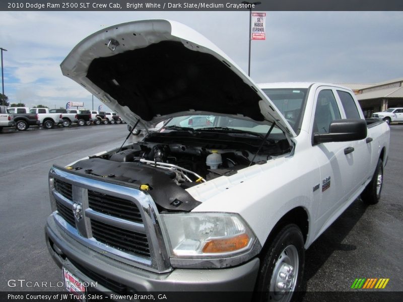 Bright White / Dark Slate/Medium Graystone 2010 Dodge Ram 2500 SLT Crew Cab