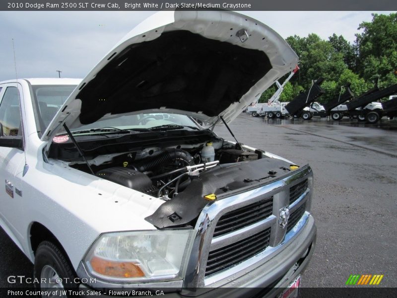 Bright White / Dark Slate/Medium Graystone 2010 Dodge Ram 2500 SLT Crew Cab
