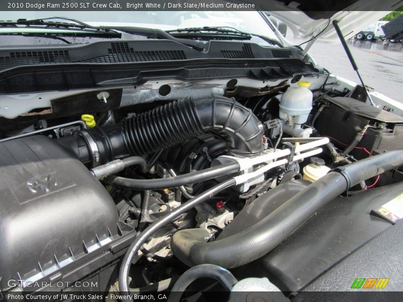 Bright White / Dark Slate/Medium Graystone 2010 Dodge Ram 2500 SLT Crew Cab