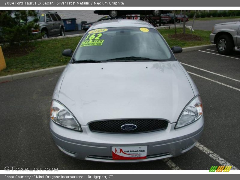 Silver Frost Metallic / Medium Graphite 2004 Ford Taurus LX Sedan