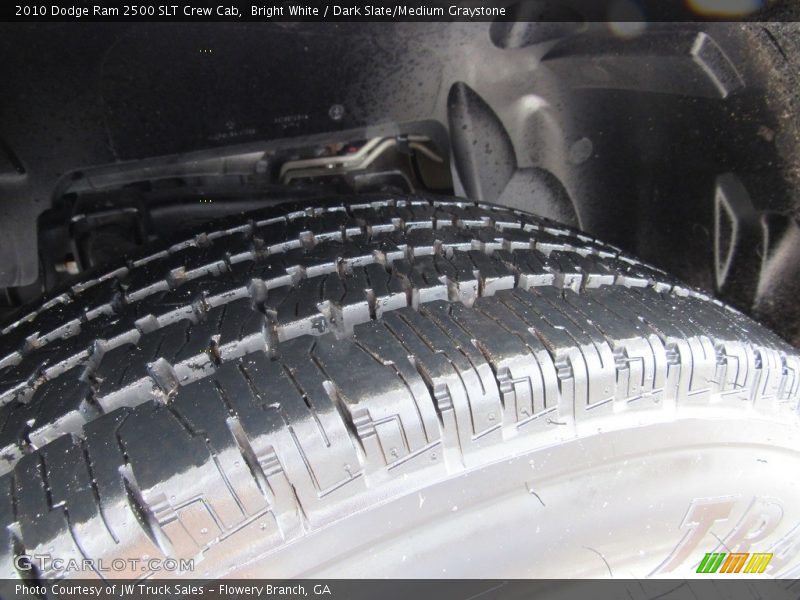 Bright White / Dark Slate/Medium Graystone 2010 Dodge Ram 2500 SLT Crew Cab