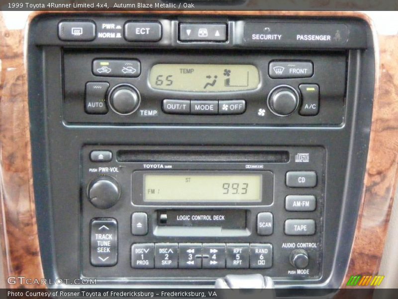 Autumn Blaze Metallic / Oak 1999 Toyota 4Runner Limited 4x4