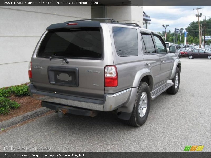 Thunder Cloud Metallic / Oak 2001 Toyota 4Runner SR5 4x4