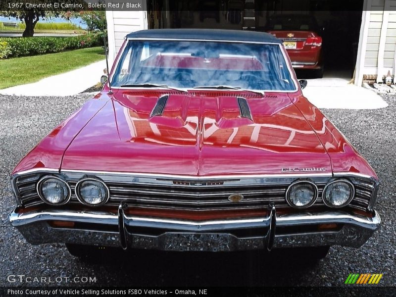 Bolero Red / Black 1967 Chevrolet El Camino