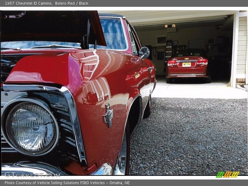 Bolero Red / Black 1967 Chevrolet El Camino