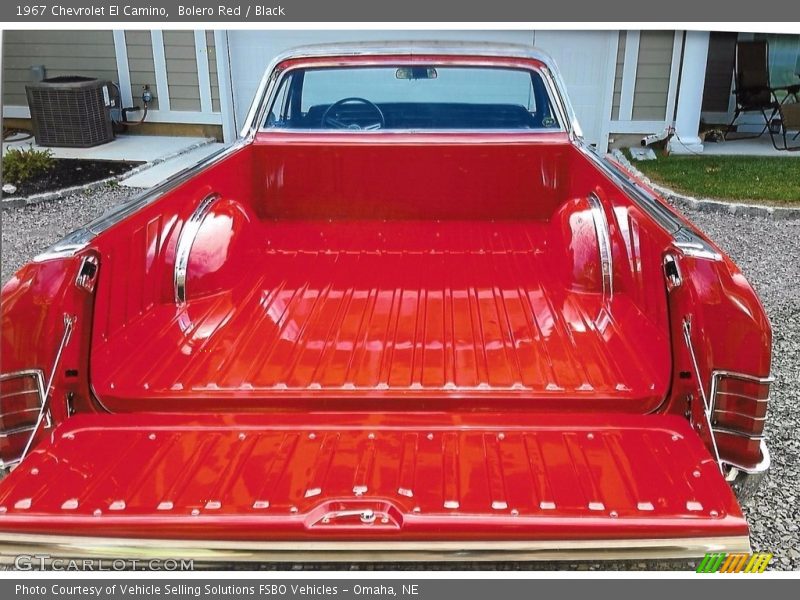 Bolero Red / Black 1967 Chevrolet El Camino