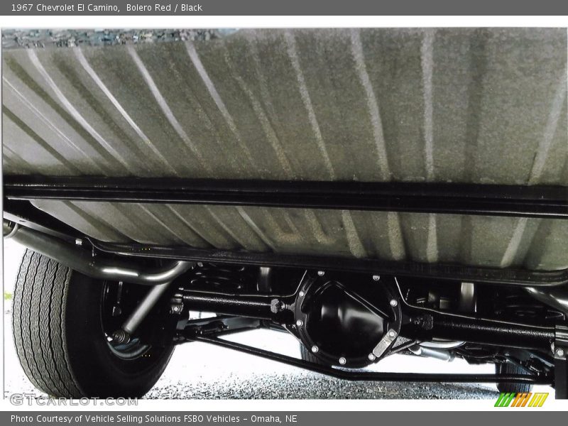 Bolero Red / Black 1967 Chevrolet El Camino