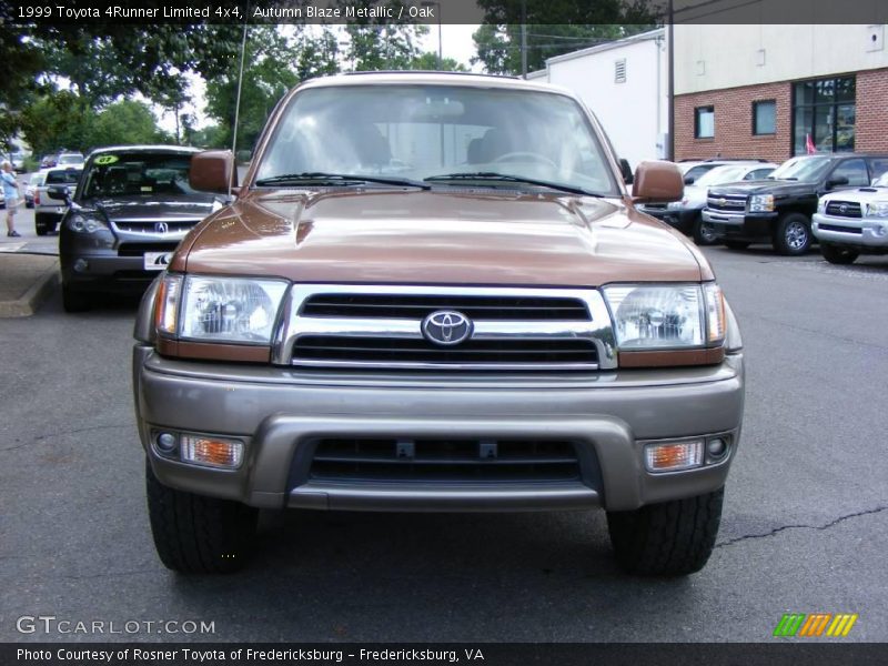 Autumn Blaze Metallic / Oak 1999 Toyota 4Runner Limited 4x4