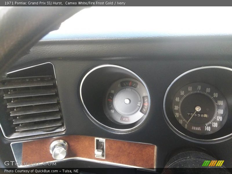  1971 Grand Prix SSJ Hurst SSJ Hurst Gauges