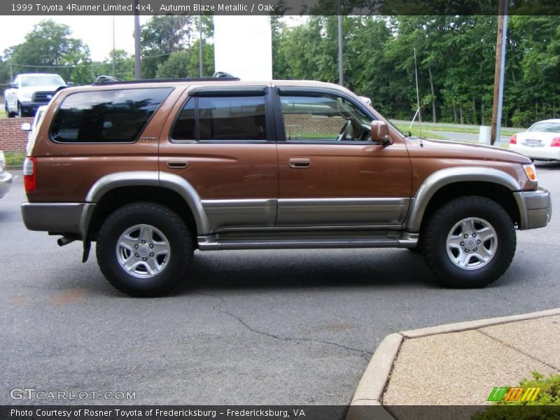 Autumn Blaze Metallic / Oak 1999 Toyota 4Runner Limited 4x4