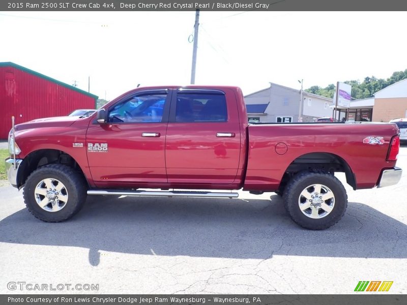  2015 2500 SLT Crew Cab 4x4 Deep Cherry Red Crystal Pearl