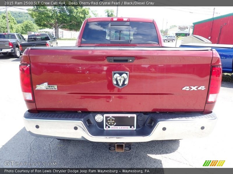 Deep Cherry Red Crystal Pearl / Black/Diesel Gray 2015 Ram 2500 SLT Crew Cab 4x4