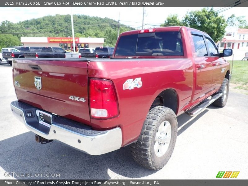 Deep Cherry Red Crystal Pearl / Black/Diesel Gray 2015 Ram 2500 SLT Crew Cab 4x4