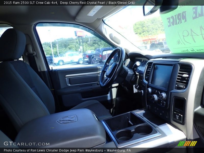 Deep Cherry Red Crystal Pearl / Black/Diesel Gray 2015 Ram 2500 SLT Crew Cab 4x4