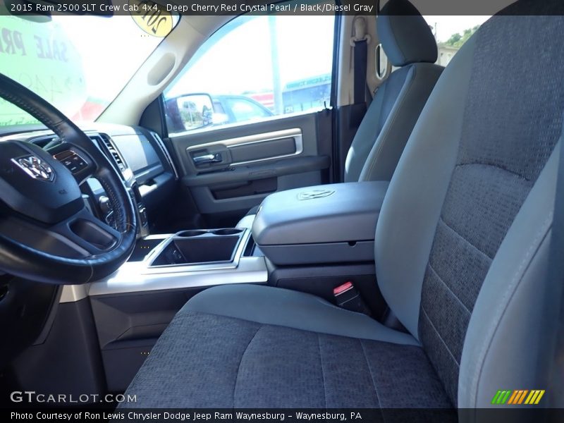 Deep Cherry Red Crystal Pearl / Black/Diesel Gray 2015 Ram 2500 SLT Crew Cab 4x4