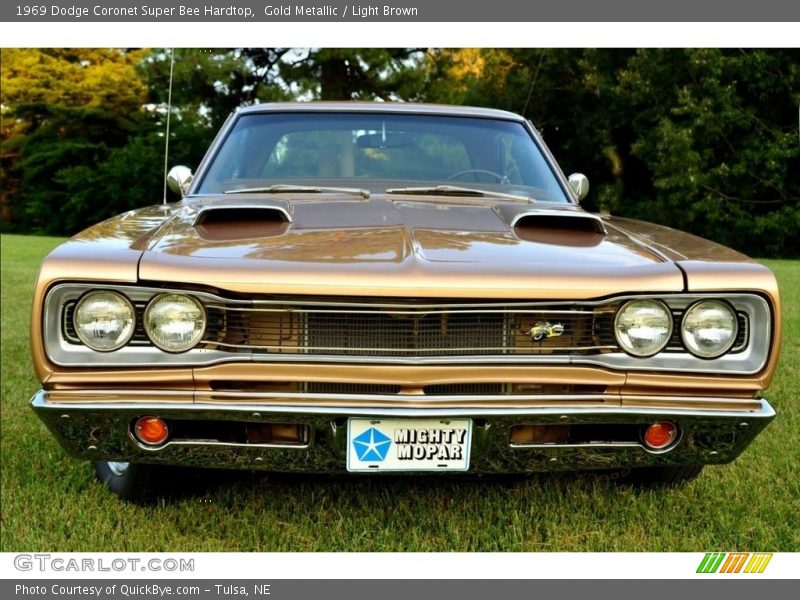 Gold Metallic / Light Brown 1969 Dodge Coronet Super Bee Hardtop