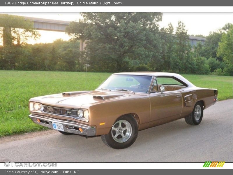  1969 Coronet Super Bee Hardtop Gold Metallic