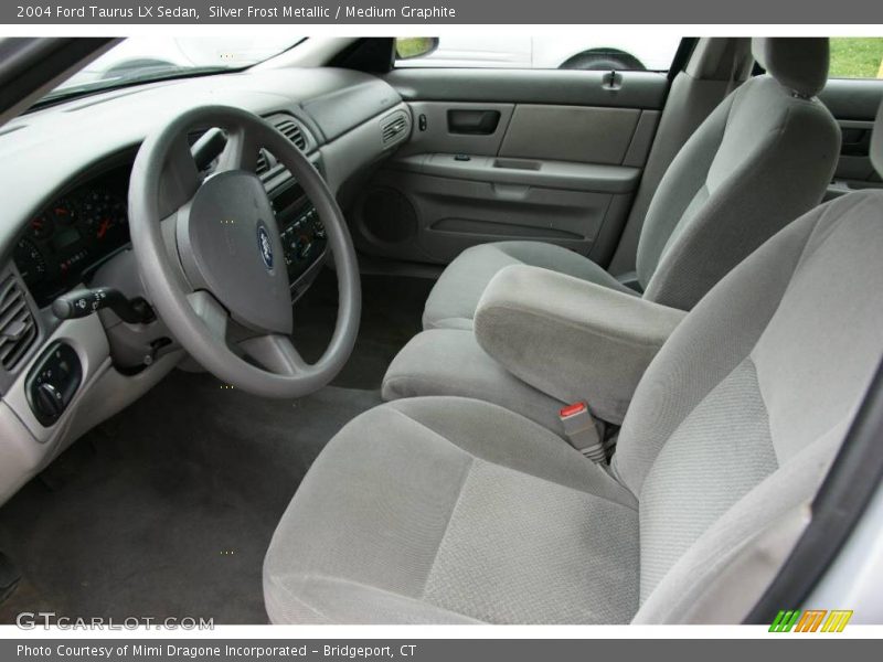 Silver Frost Metallic / Medium Graphite 2004 Ford Taurus LX Sedan