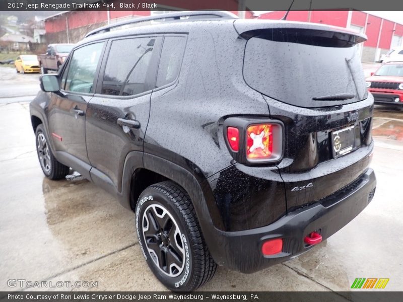 Black / Black 2017 Jeep Renegade Trailhawk 4x4