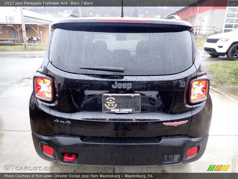 Black / Black 2017 Jeep Renegade Trailhawk 4x4