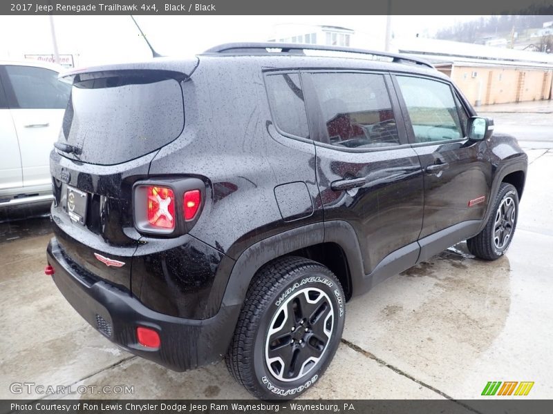 Black / Black 2017 Jeep Renegade Trailhawk 4x4