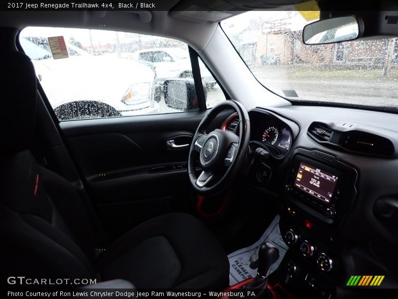 Black / Black 2017 Jeep Renegade Trailhawk 4x4