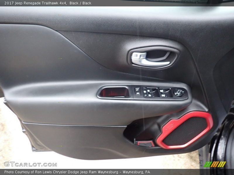 Black / Black 2017 Jeep Renegade Trailhawk 4x4