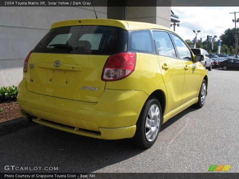 Solar Yellow / Dark Gray 2004 Toyota Matrix XR