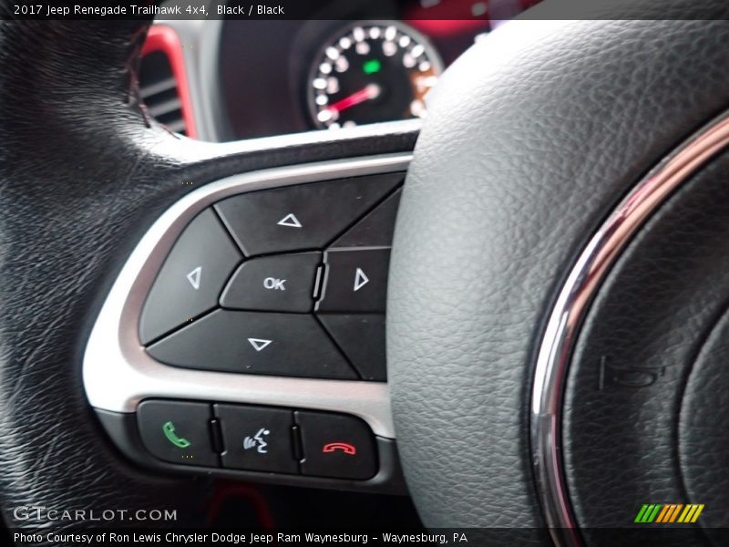 Black / Black 2017 Jeep Renegade Trailhawk 4x4