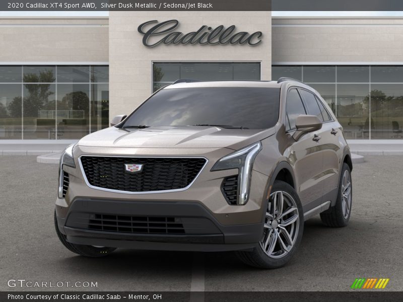 Silver Dusk Metallic / Sedona/Jet Black 2020 Cadillac XT4 Sport AWD
