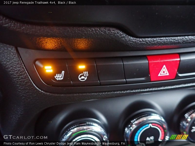 Black / Black 2017 Jeep Renegade Trailhawk 4x4