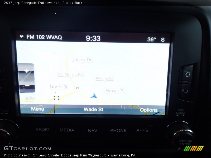 Black / Black 2017 Jeep Renegade Trailhawk 4x4