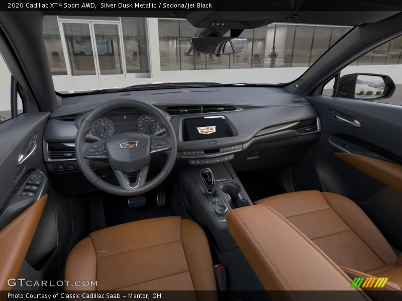 Silver Dusk Metallic / Sedona/Jet Black 2020 Cadillac XT4 Sport AWD