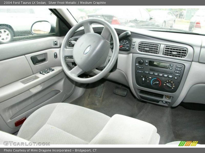 Silver Frost Metallic / Medium Graphite 2004 Ford Taurus LX Sedan