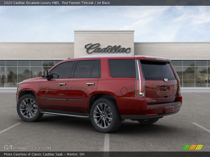 Red Passion Tintcoat / Jet Black 2020 Cadillac Escalade Luxury 4WD
