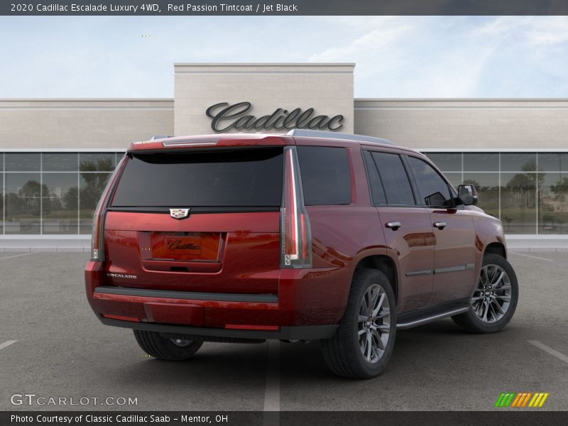 Red Passion Tintcoat / Jet Black 2020 Cadillac Escalade Luxury 4WD