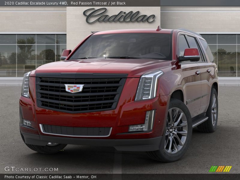 Red Passion Tintcoat / Jet Black 2020 Cadillac Escalade Luxury 4WD