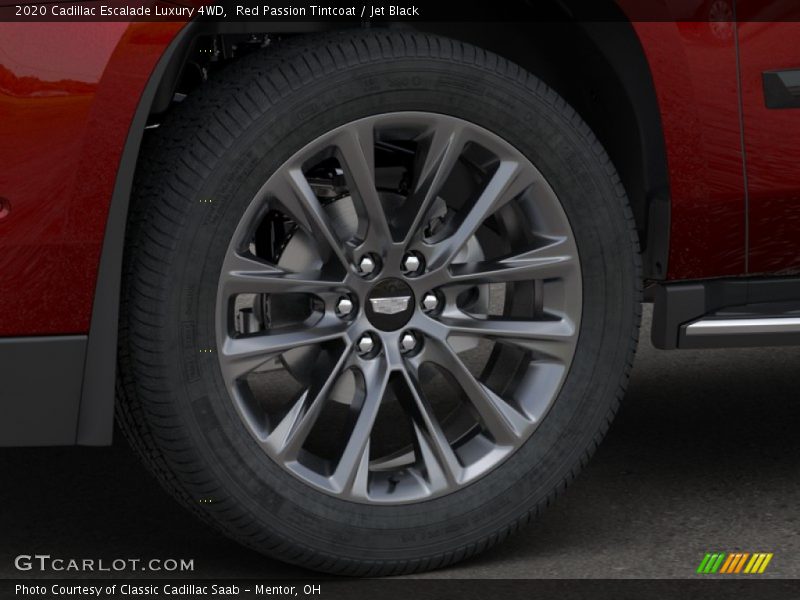 Red Passion Tintcoat / Jet Black 2020 Cadillac Escalade Luxury 4WD