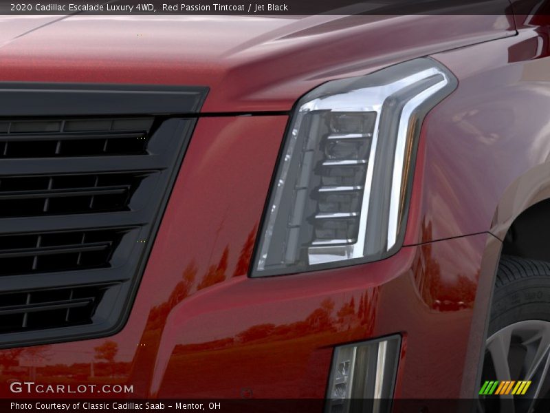 Red Passion Tintcoat / Jet Black 2020 Cadillac Escalade Luxury 4WD