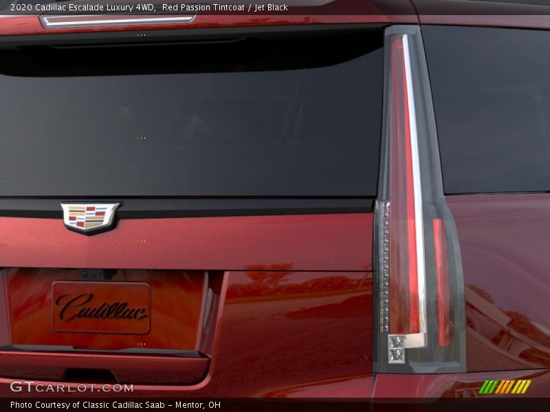 Red Passion Tintcoat / Jet Black 2020 Cadillac Escalade Luxury 4WD