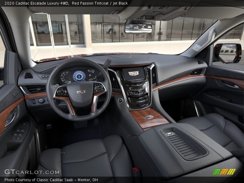 Red Passion Tintcoat / Jet Black 2020 Cadillac Escalade Luxury 4WD