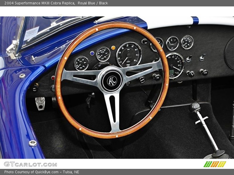 Dashboard of 2004 MKIII Cobra Replica