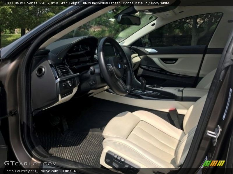 Front Seat of 2014 6 Series 650i xDrive Gran Coupe