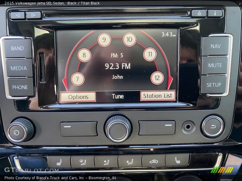 Controls of 2015 Jetta SEL Sedan